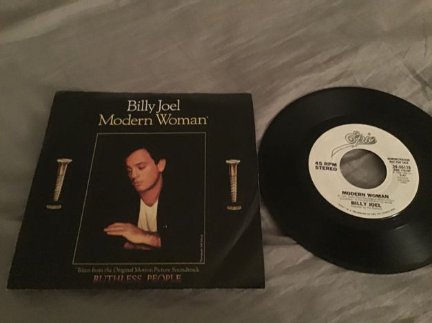 Billy Joel Modern Woman Epic Records Promo 45 With Pict...