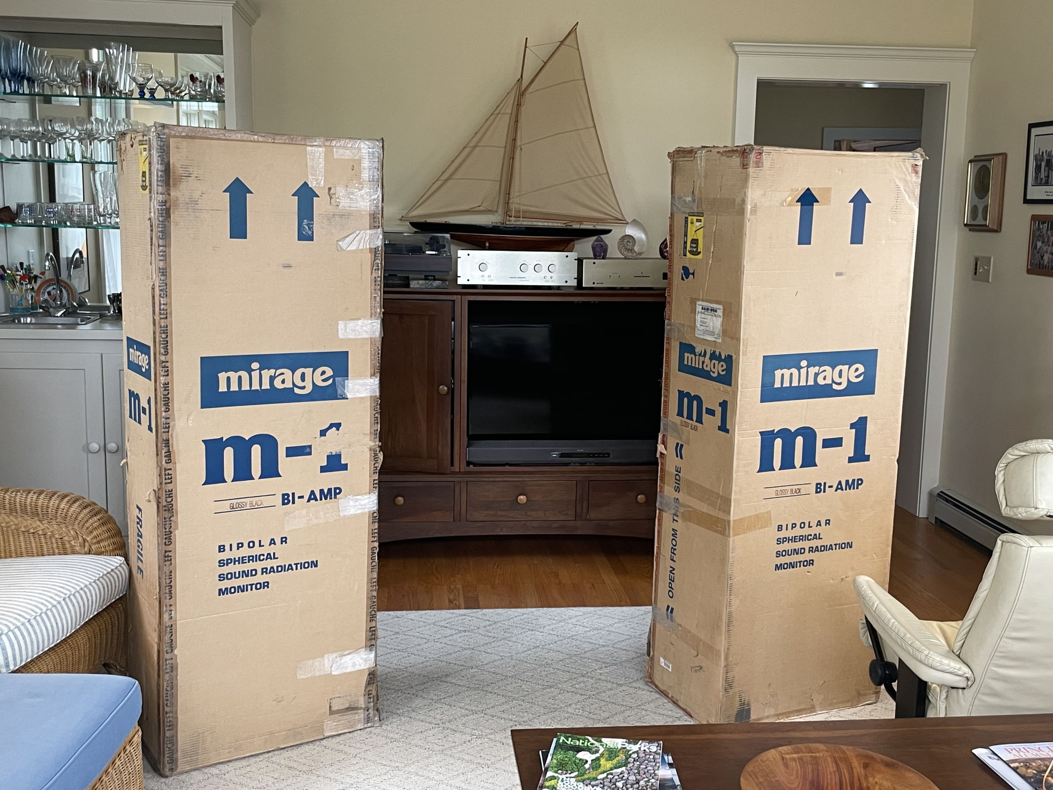 Mirage M1 Bi-amp speakers, 2nd owner since 1991 6