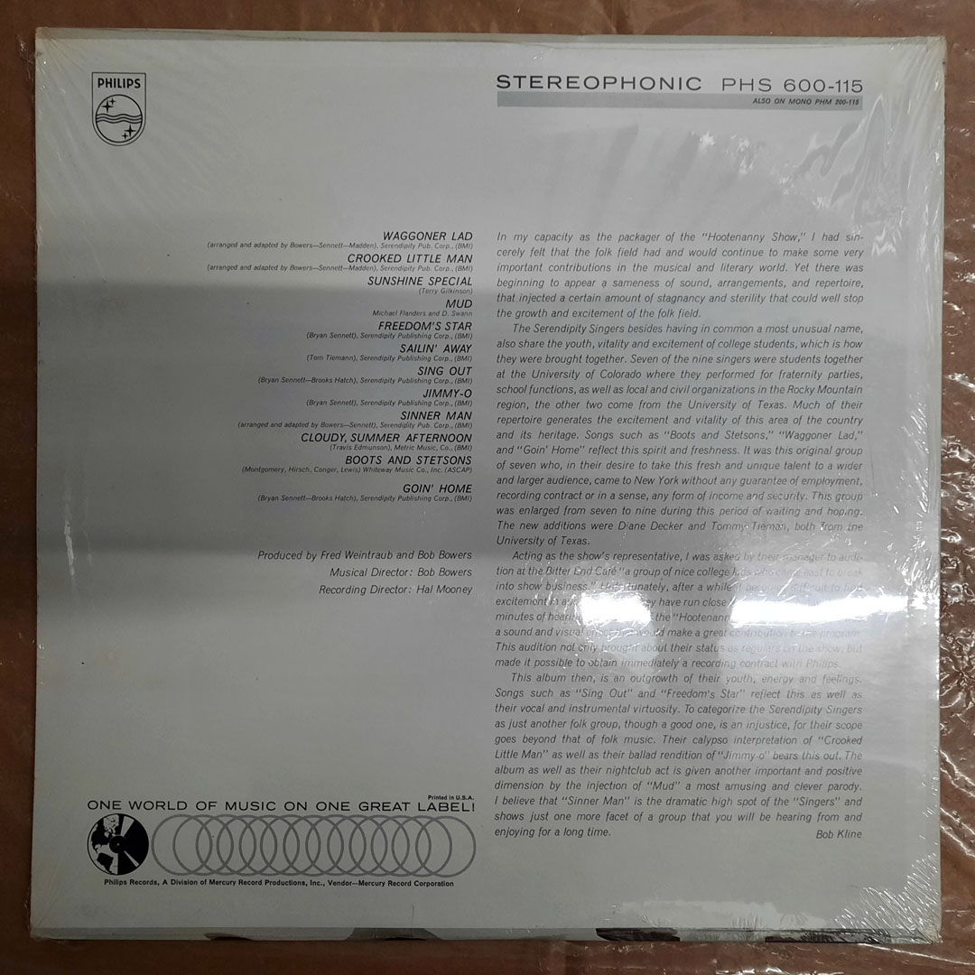 The Serendipity Singers - The Serendipity Singers 1964... 2