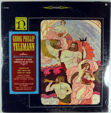GEORG PHILLIP TELEMAN WATER MUSIC - SEALED NONESUCH LP