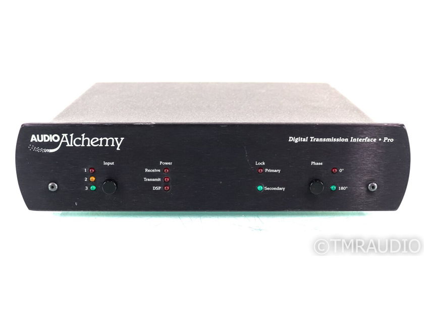 Audio Alchemy Digital Transmission Interface Pro Jitter Filter; DTI; PS4 (31780)