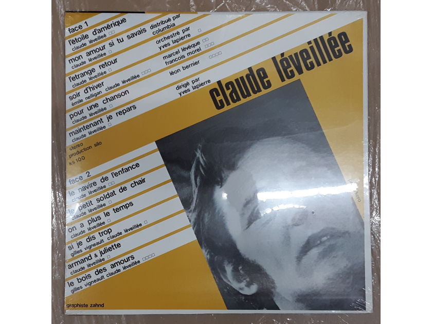 Claude Léveillée - L'Étoile D'Amérique 1969 SEALED Vinyl LP CANADA Leko KS-100