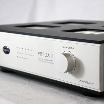 Aurorasound PREDA III Pre Amplifier - NEW - handmade in...
