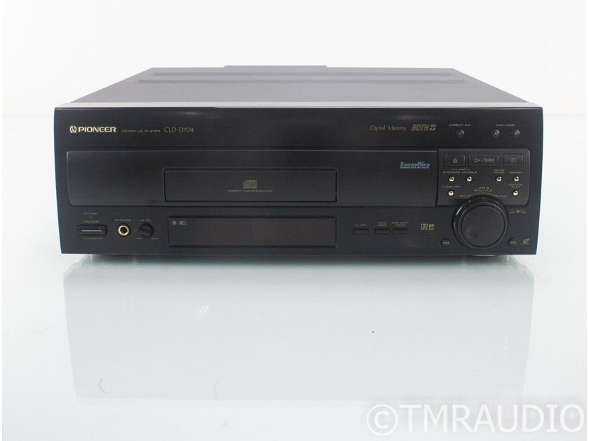 Pioneer CLD-D704 Laser Disc / DVD / CD Player; CLDD704 (18775)