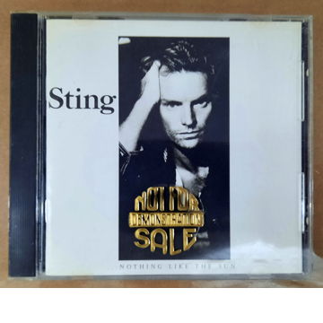 Sting – ...Nothing Like The Sun 1987 NM PROMO COMPACT D...