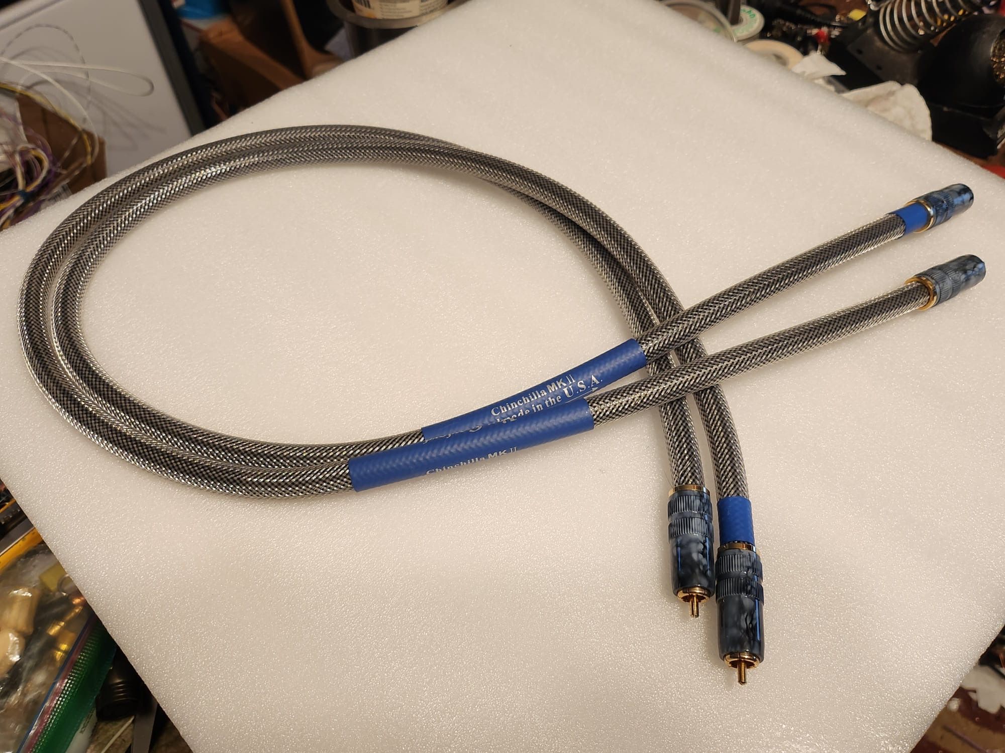 Von Gaylord Audio Chinchilla MK II Interconnects in 1 m...