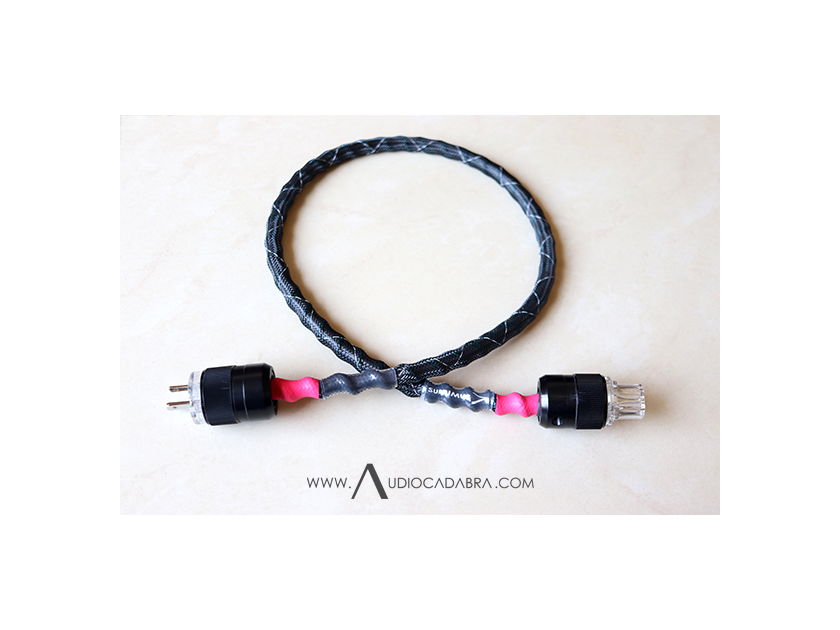 Audiocadabra Suprimus™ Prime Handcrafted SuperClear™ AC Power Cords