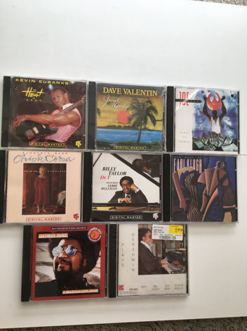 Jazz cd lot of 8 cds Eubanks Valentin Klugh Sample  Bil...