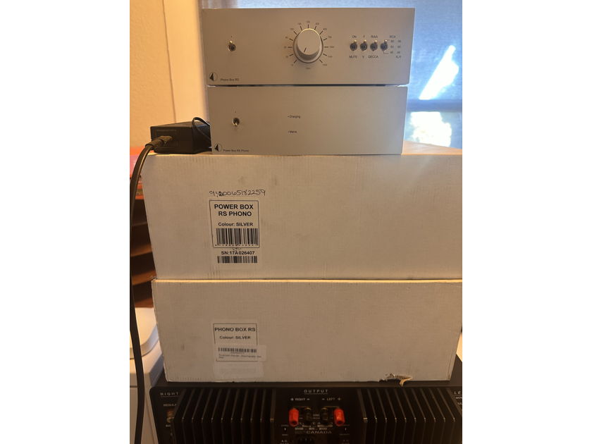 Pro-Ject Phono Box RS + Phono Box RS Phono Power Supply