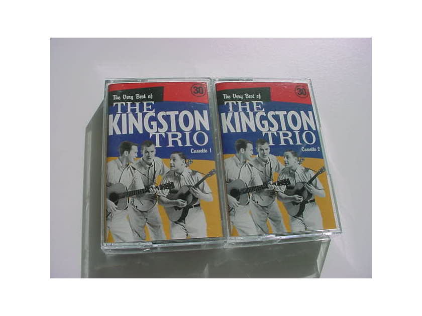 The Kingston Trio 2 cassette tapes very best of