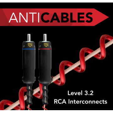 ANTICABLES Level 3.2 Reference RCA Analog Interconnects