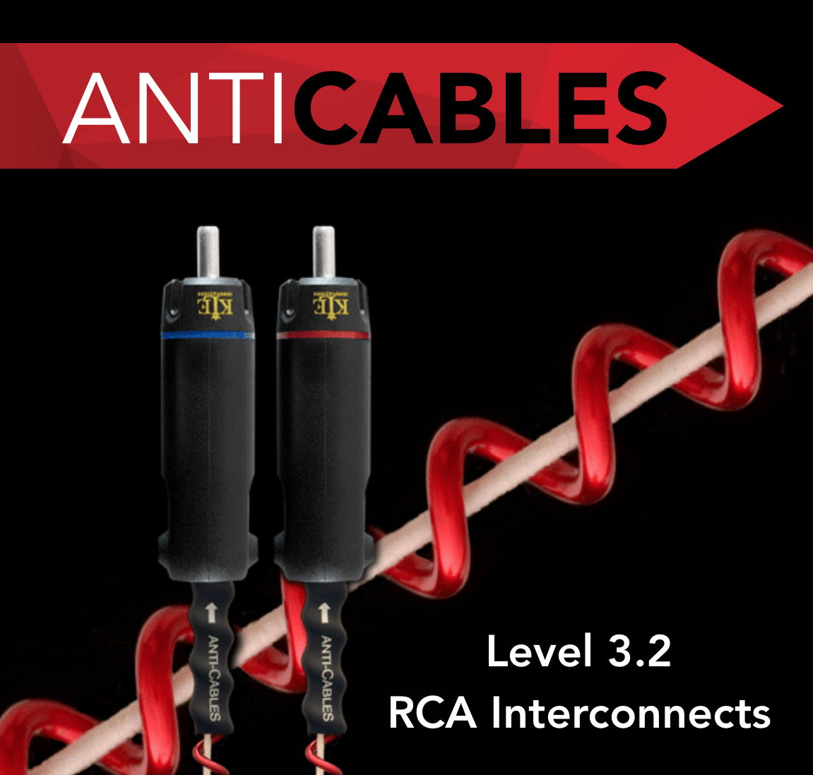 ANTICABLES Level 3.2 Reference RCA Analog Interconnects