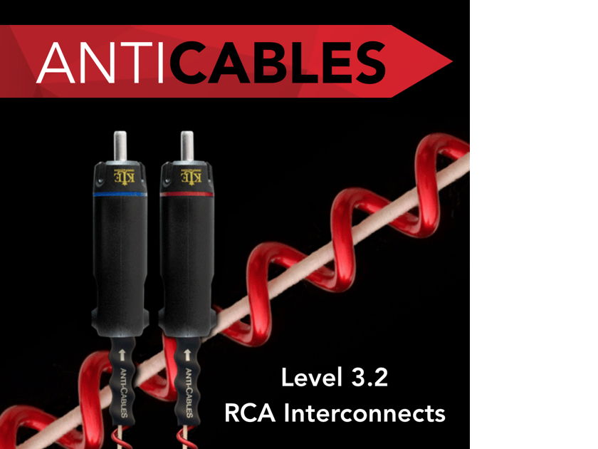 ANTICABLES Level 3.2 Reference RCA Analog Interconnects