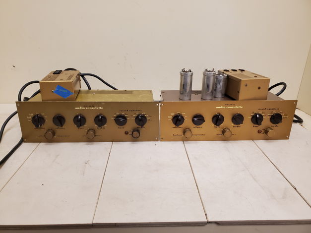 Pair of Marantz Audio Consolette Model 1 Tube Preamps w...