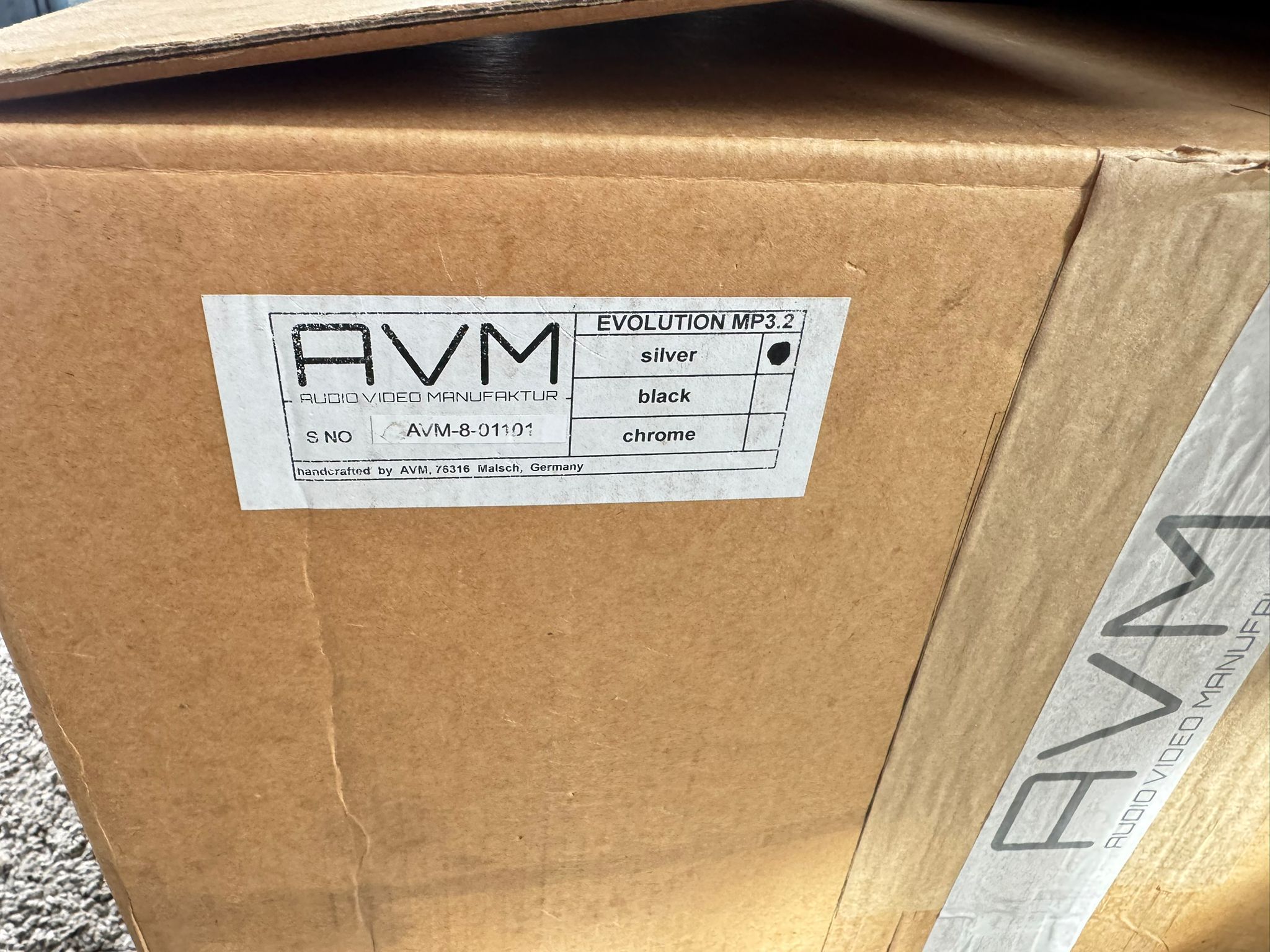 AVM Audio Evolution MP3.2 MP 3.2 mediaplayer in silver 4