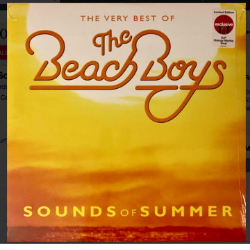 The Beach Boys Sounds of Summer - 2lp on Orange Vinyl L...