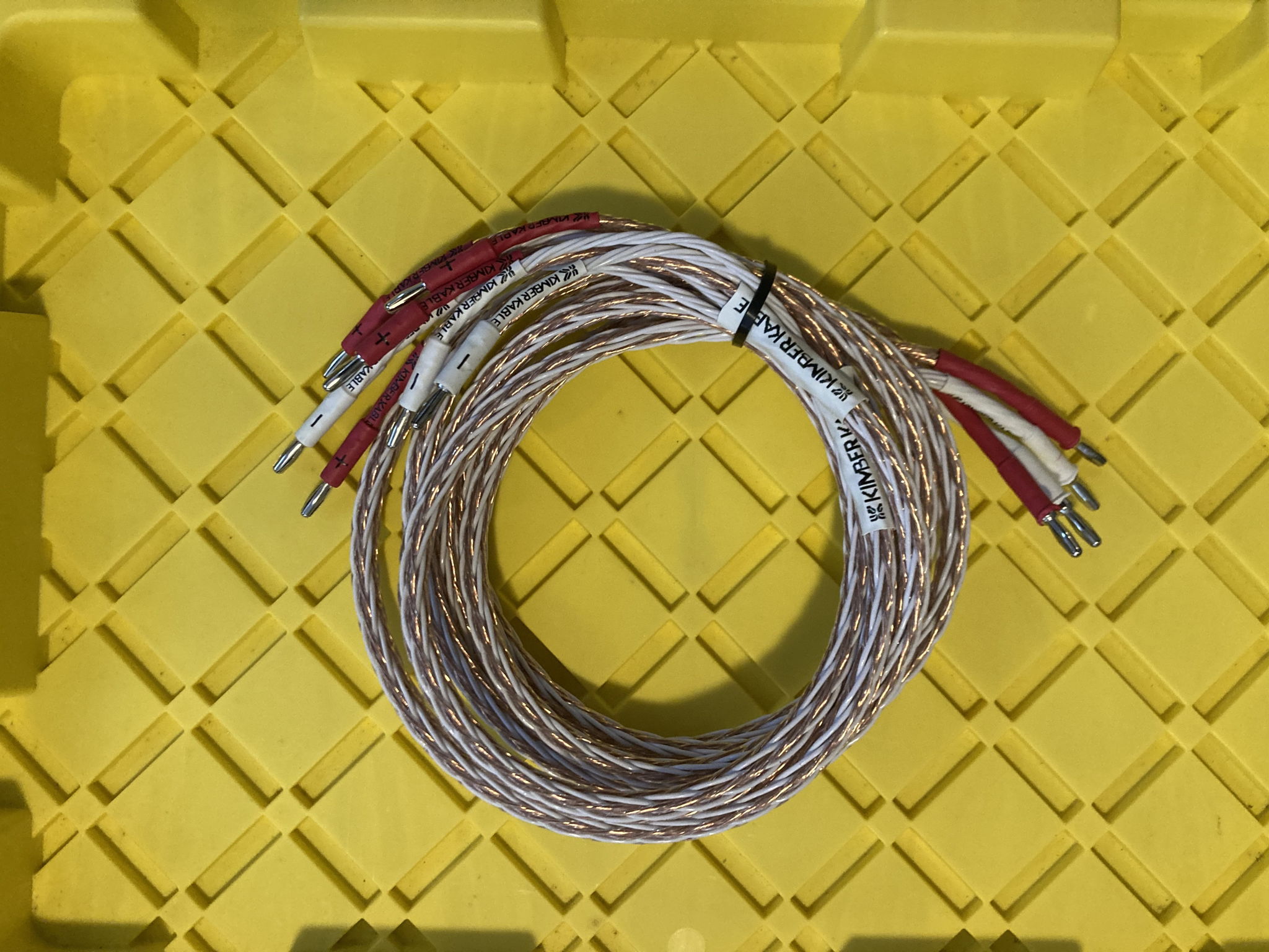 Kimber Kable 8TC speaker cable (bi-wire)