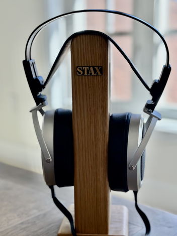 Stax SR-009S Electrostatic Headphones [incl. stand & du...