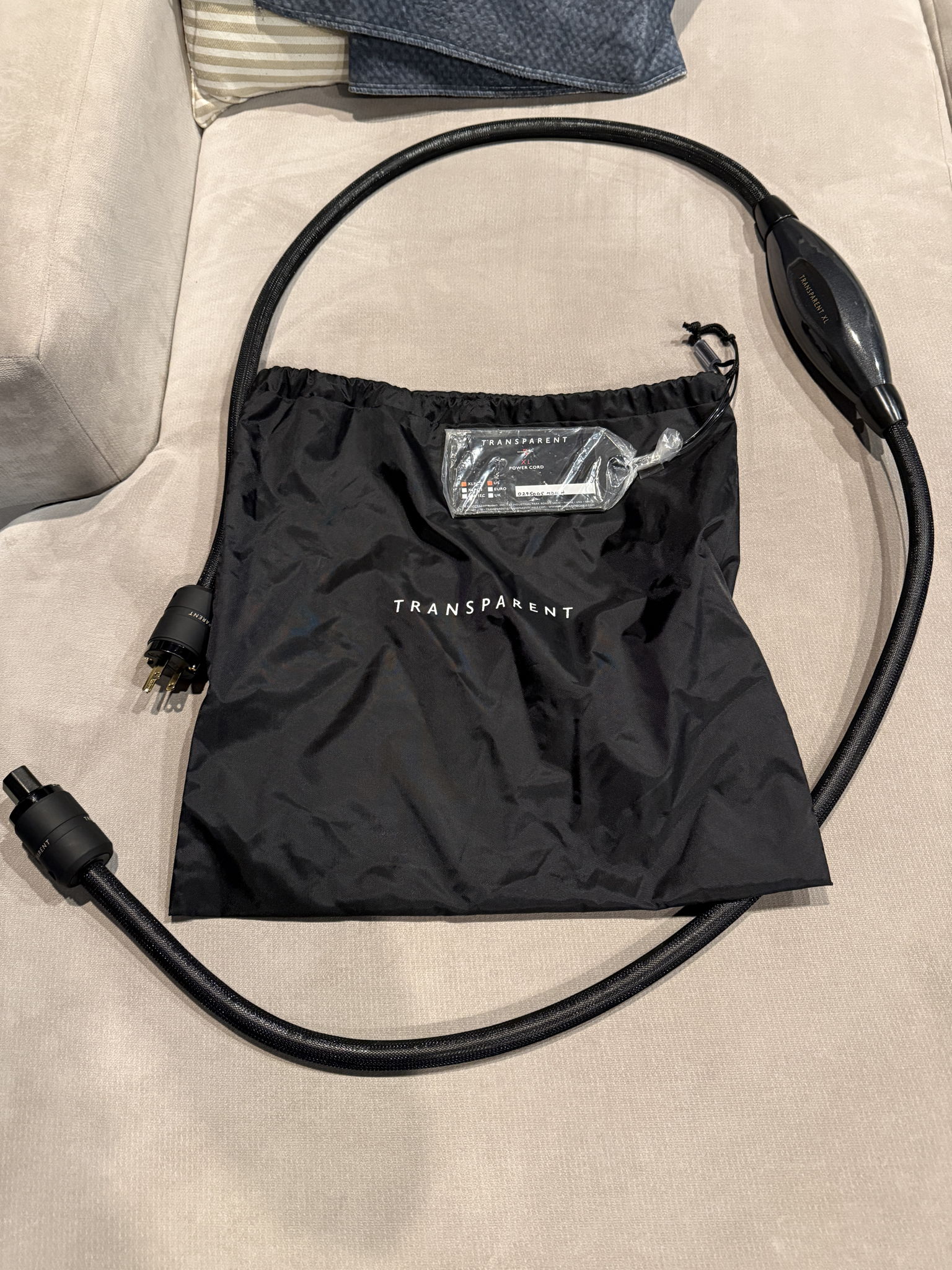 Transparent Audio XL Power Cord