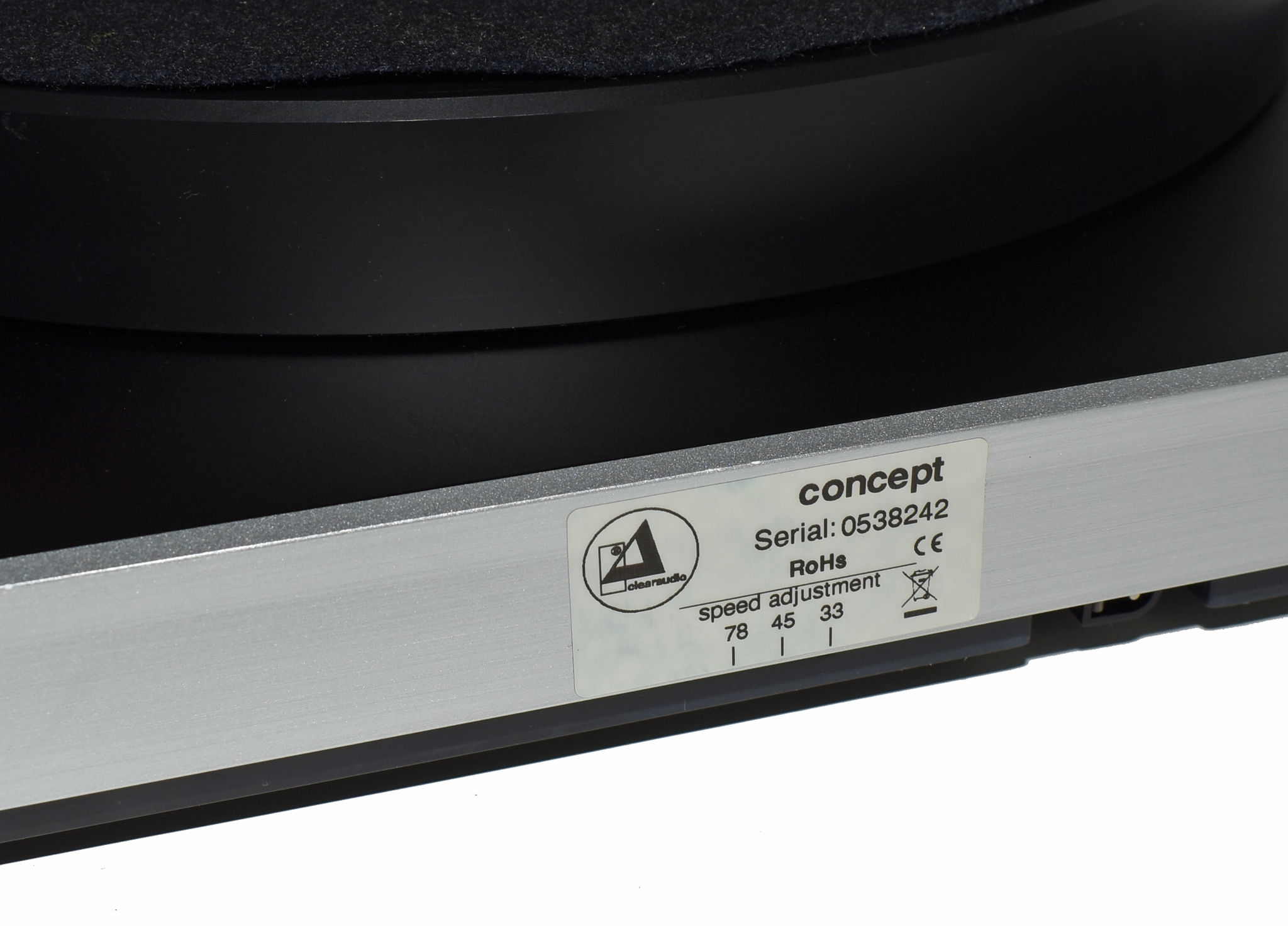 Clearaudio CONCEPT 33/45/78 RPM Belt Driven Turntable R... 13