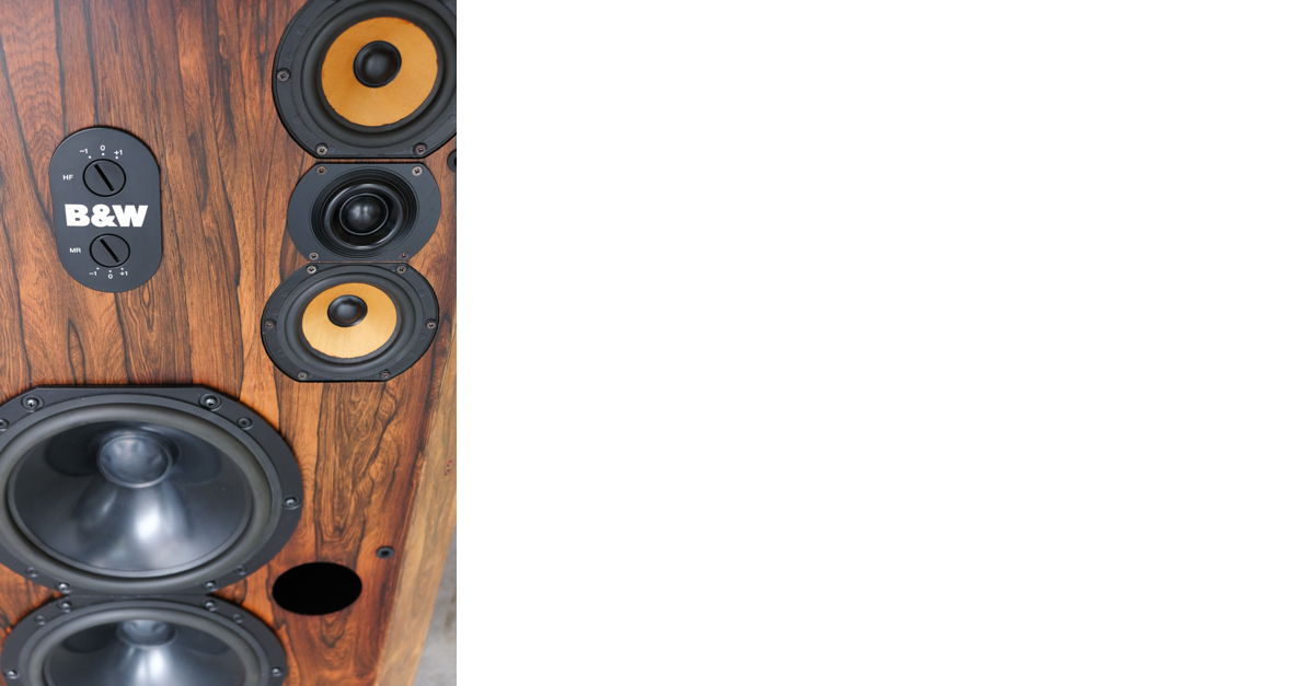 B W Bowers Wilkins 808 Pair of Rosewood For Sale Audiogon