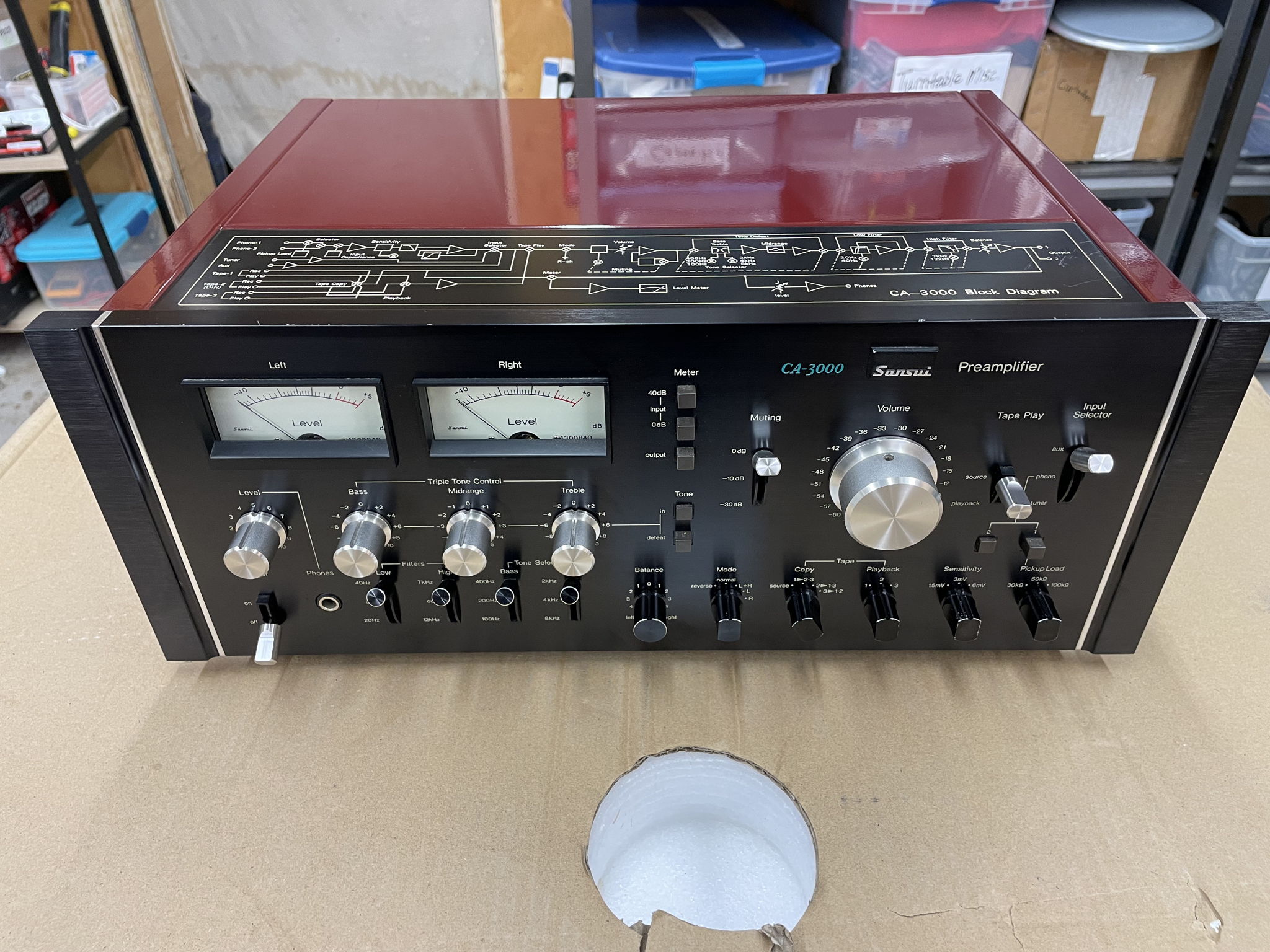 Sansui CA-3000 Vintage Preamplifier VERY GOOD 3