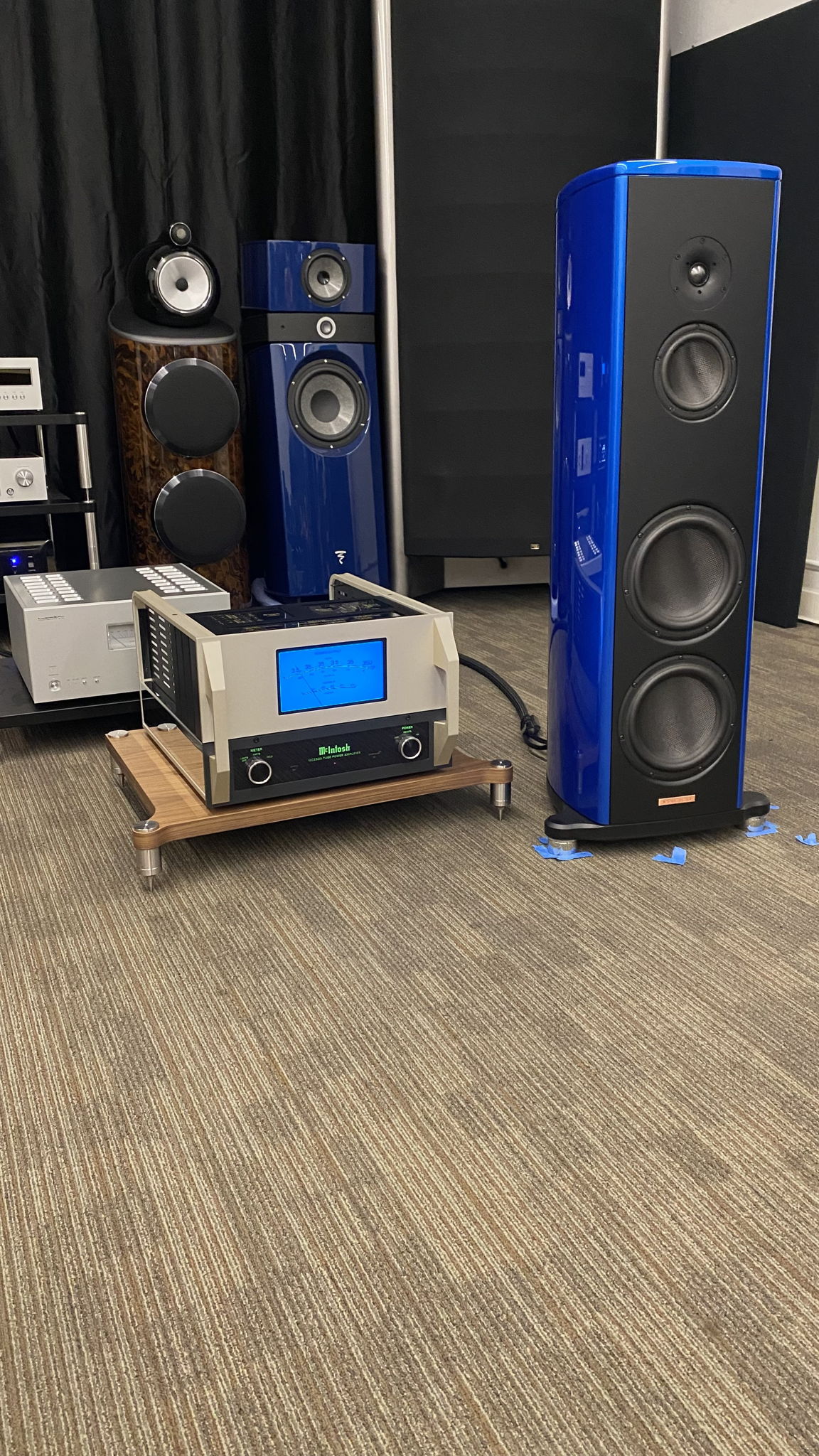 Magico S5 Beryllium M-Cast Blue Speakers with Crates 6