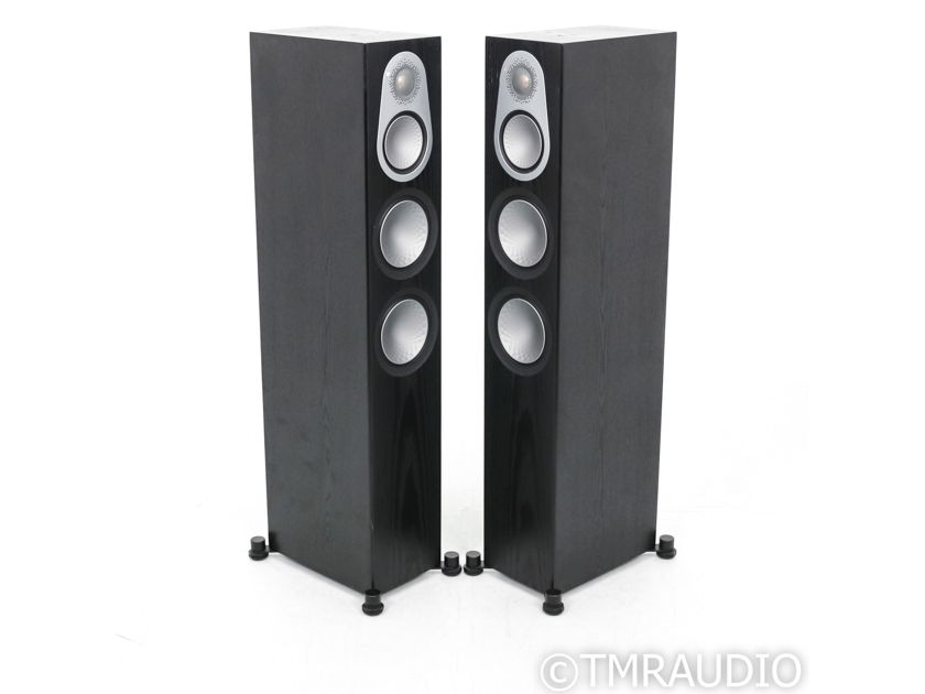 Monitor Audio Silver 300 6G Floorstanding Speakers; Black Pair (52237)
