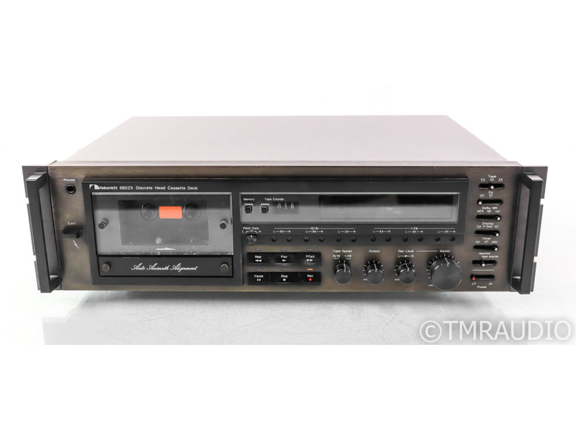 Nakamichi 680ZX Vintage Cassete Deck; Tape Recorder; 680-ZX (41900)