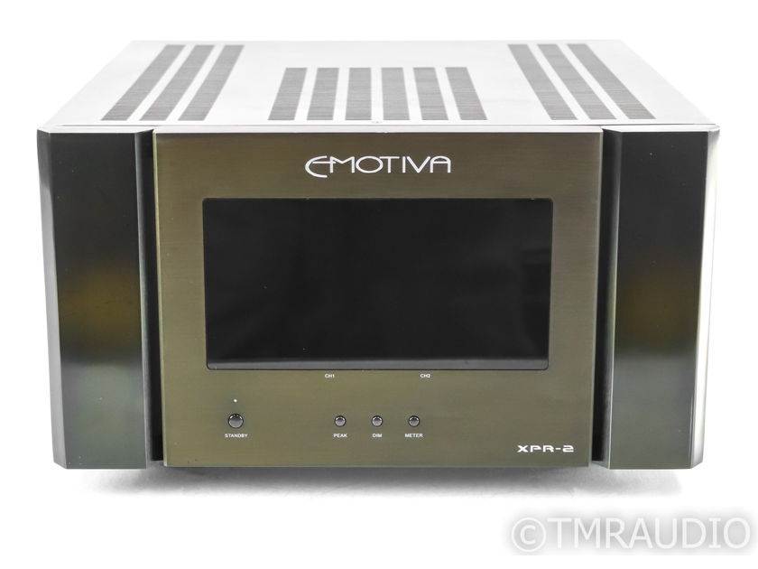 Emotiva XPR-2 Stereo Power Amplifier; XPR2 (20 Amp) (30648)