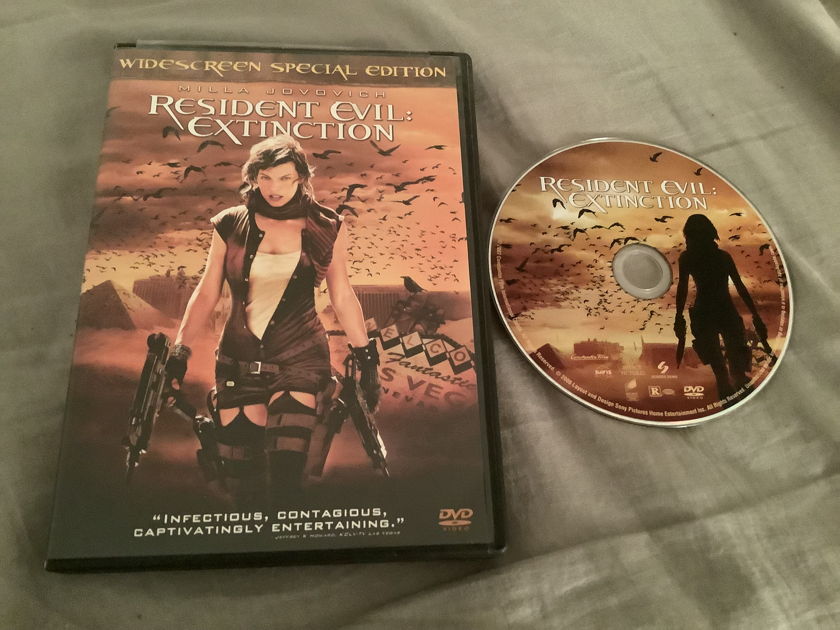 Milla Jovovich Special Edition Widescreen DVD Resident Evil:Extinction