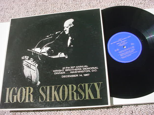Igor Sikorsky Aircraft 1 sided  lp record CO 2259 - at ...