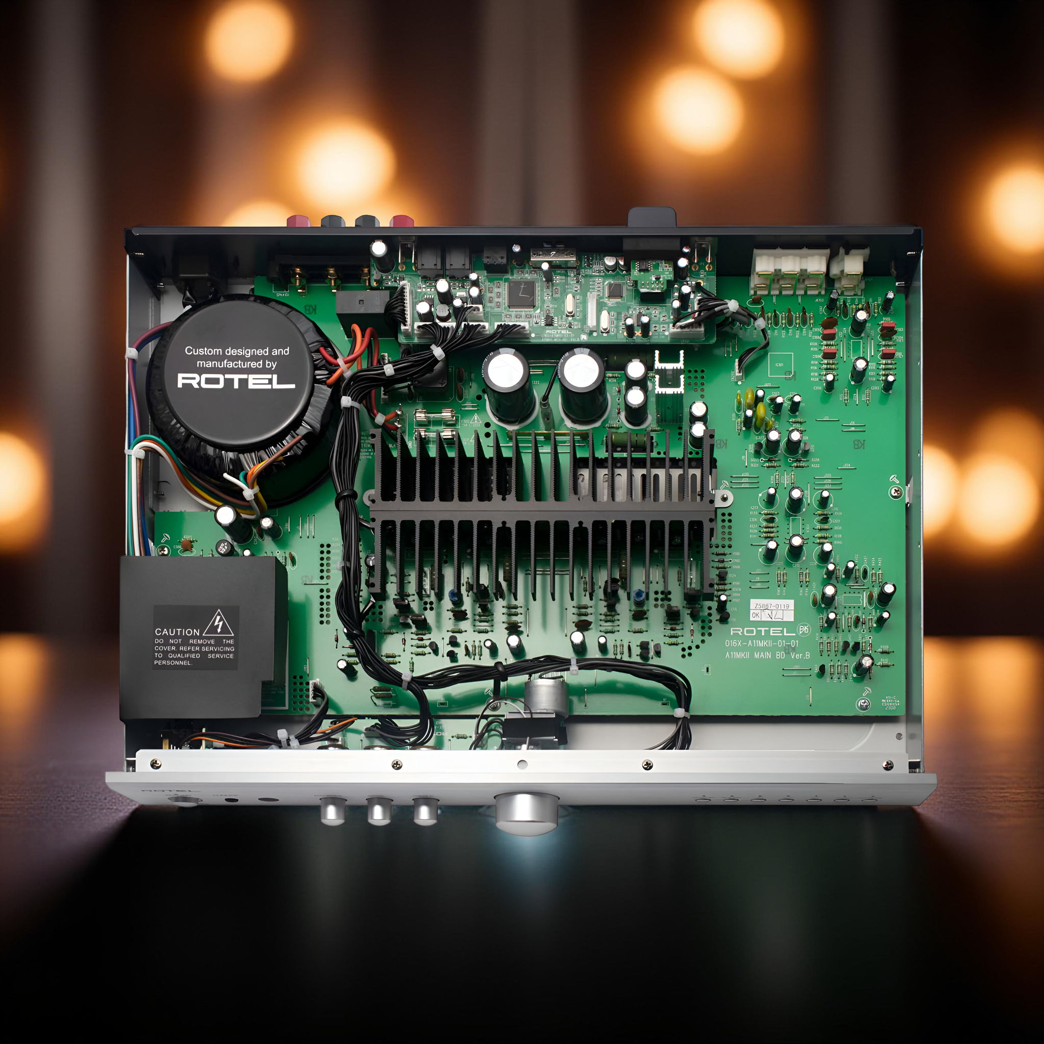 Rotel A11 MKII 50/80-WRMS Integrated Amplifier - Black ... 10