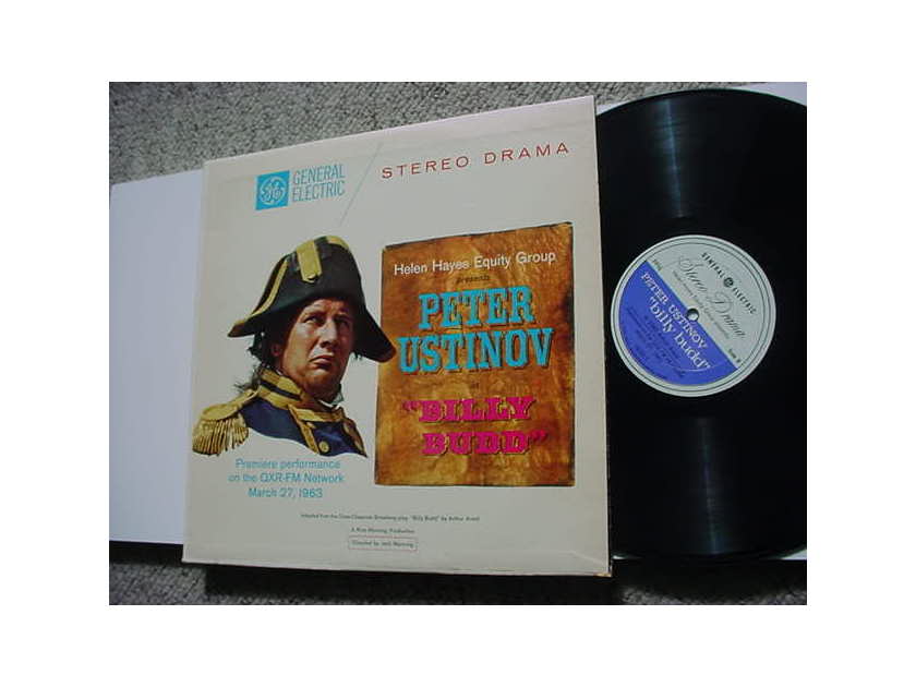 GENERAL ELECTRIC Billy Budd lp record - premiere performance on the QXR-FM Network  March 1963 Peter Ustinov
