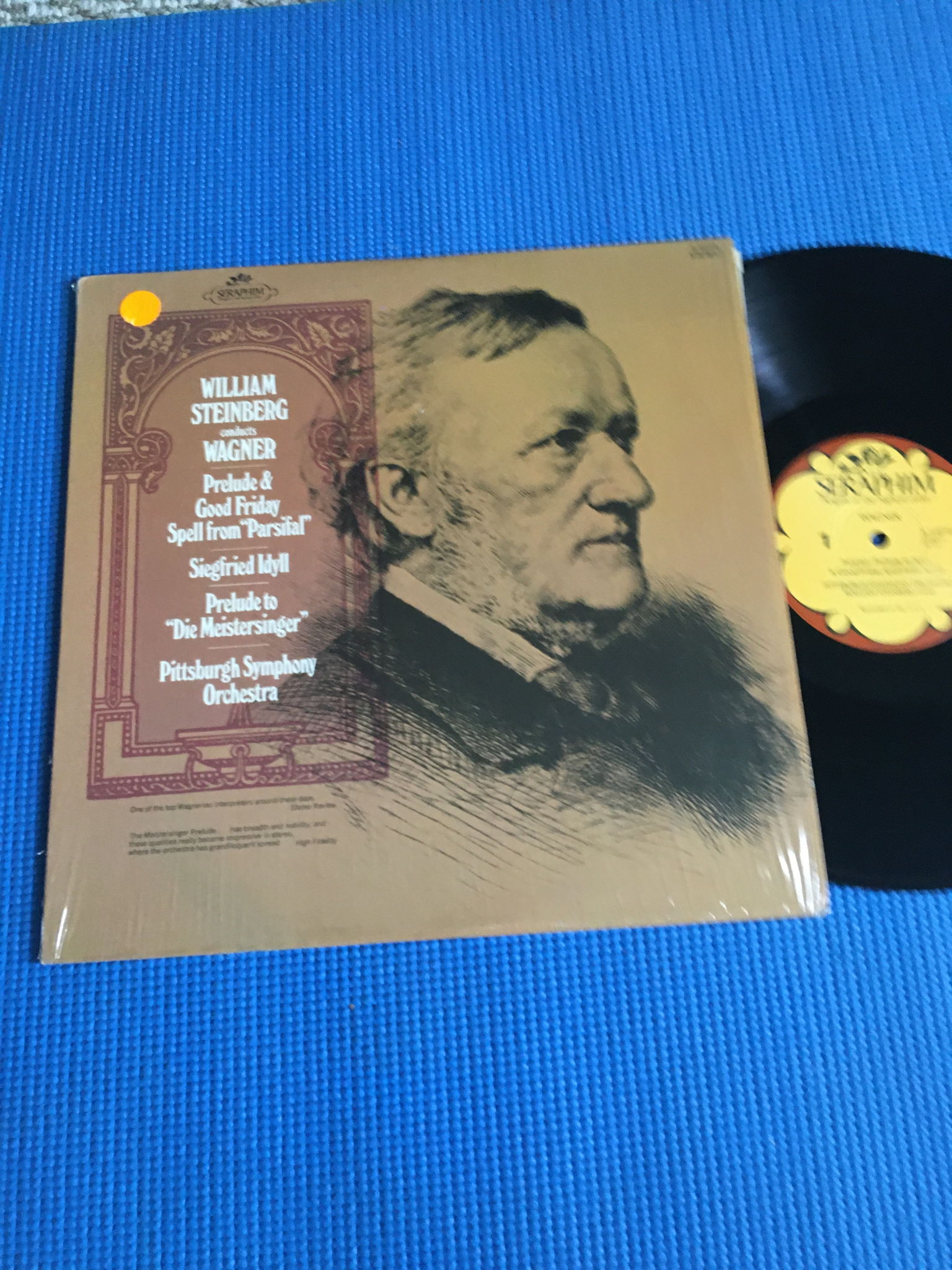 William Steinberg Wagner Pittsburgh symphony  Lp Record...