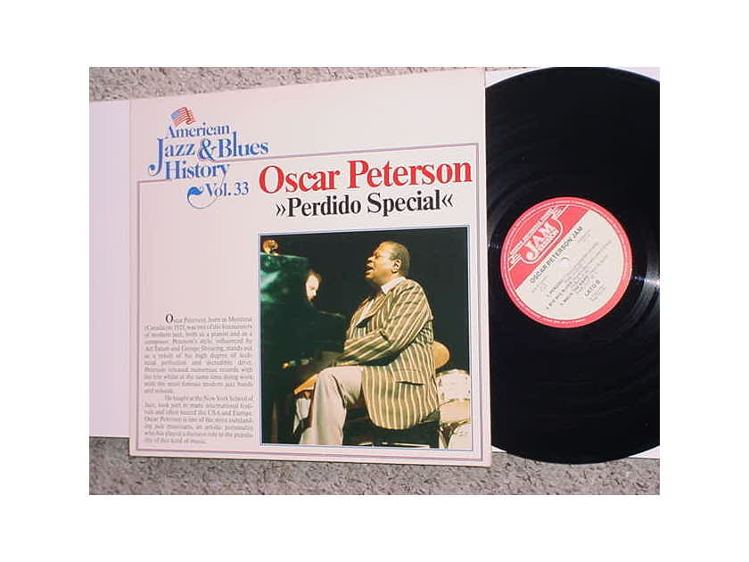 Oscar Peterson Perdido Special lp record  jazz and blues history vol. 33 Hamburg