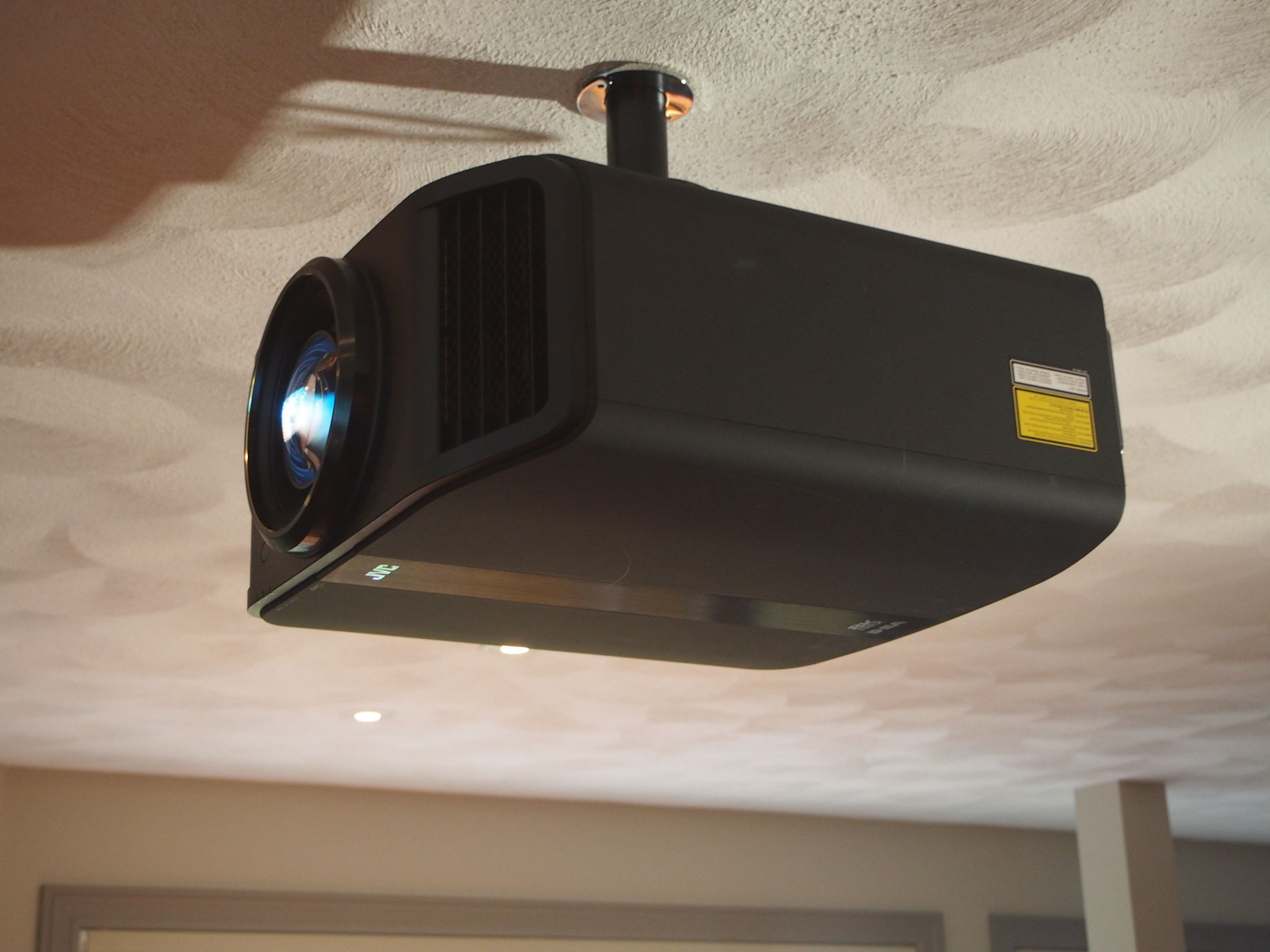 The JVC DLA-RS4100 8K Laser Projector. 