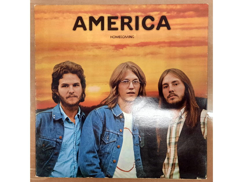 America – Homecoming 1972 EX+ ORIGINAL VINYL LP Warner BS 2655