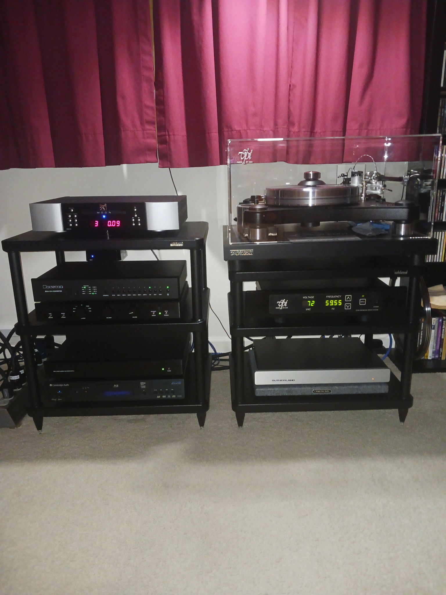 New front end configuration