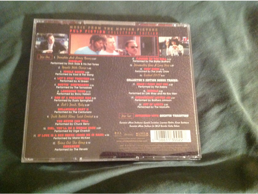 Various  Soundtrack Pulp Fiction Collectors Edition 2 CD Set