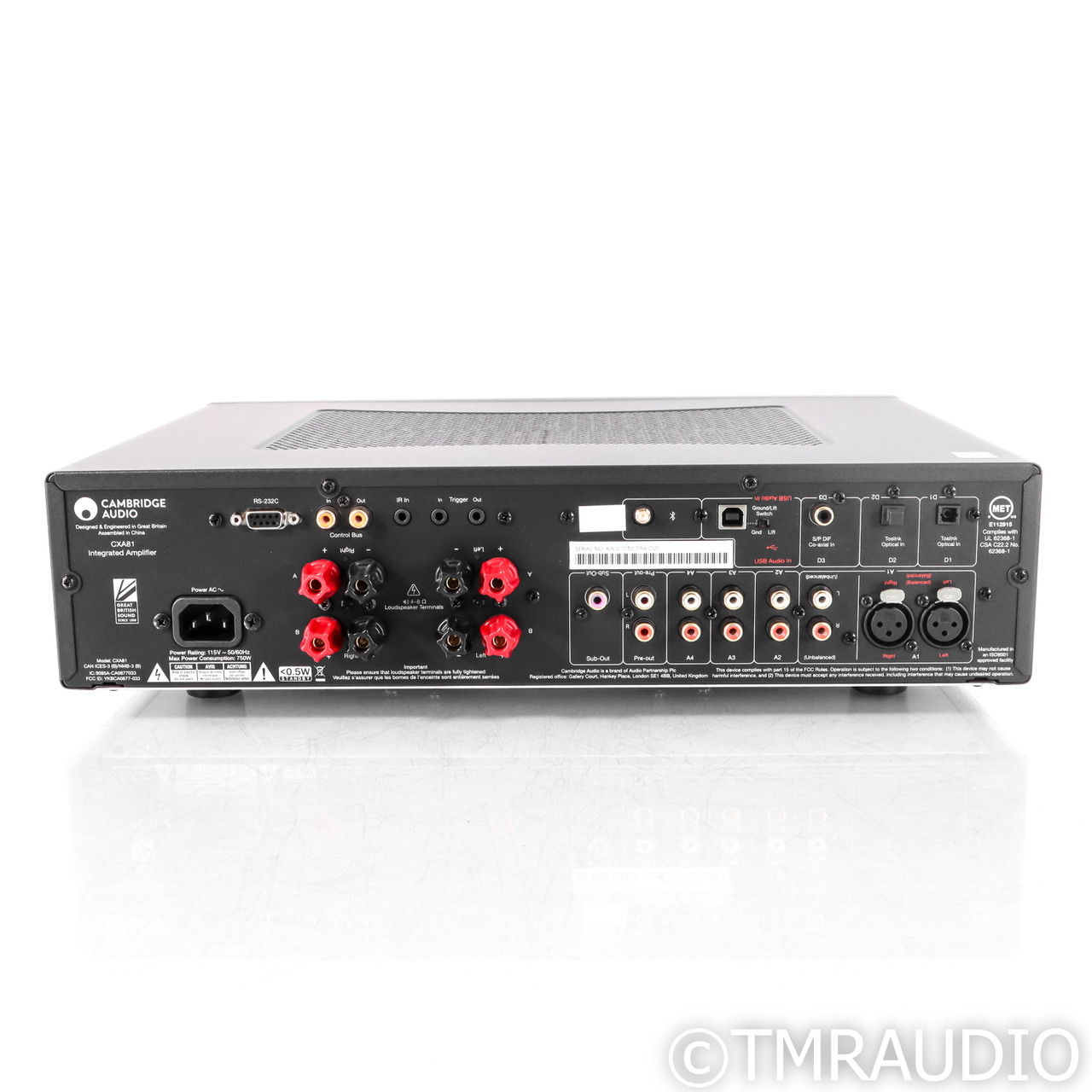 Cambridge Audio CXA81 Stereo Integrated Amplifier (1/6)... 5