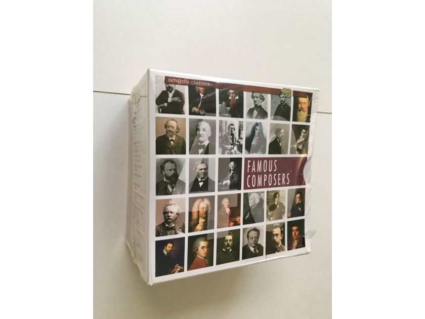 Amado classics famous composers 40 Cd box set Sealed unused see add