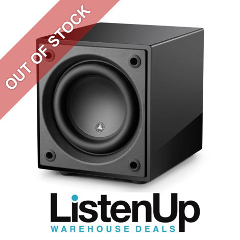 JL Audio Dominion d108-GLOSS 8-inch Powered Subwoofer -...