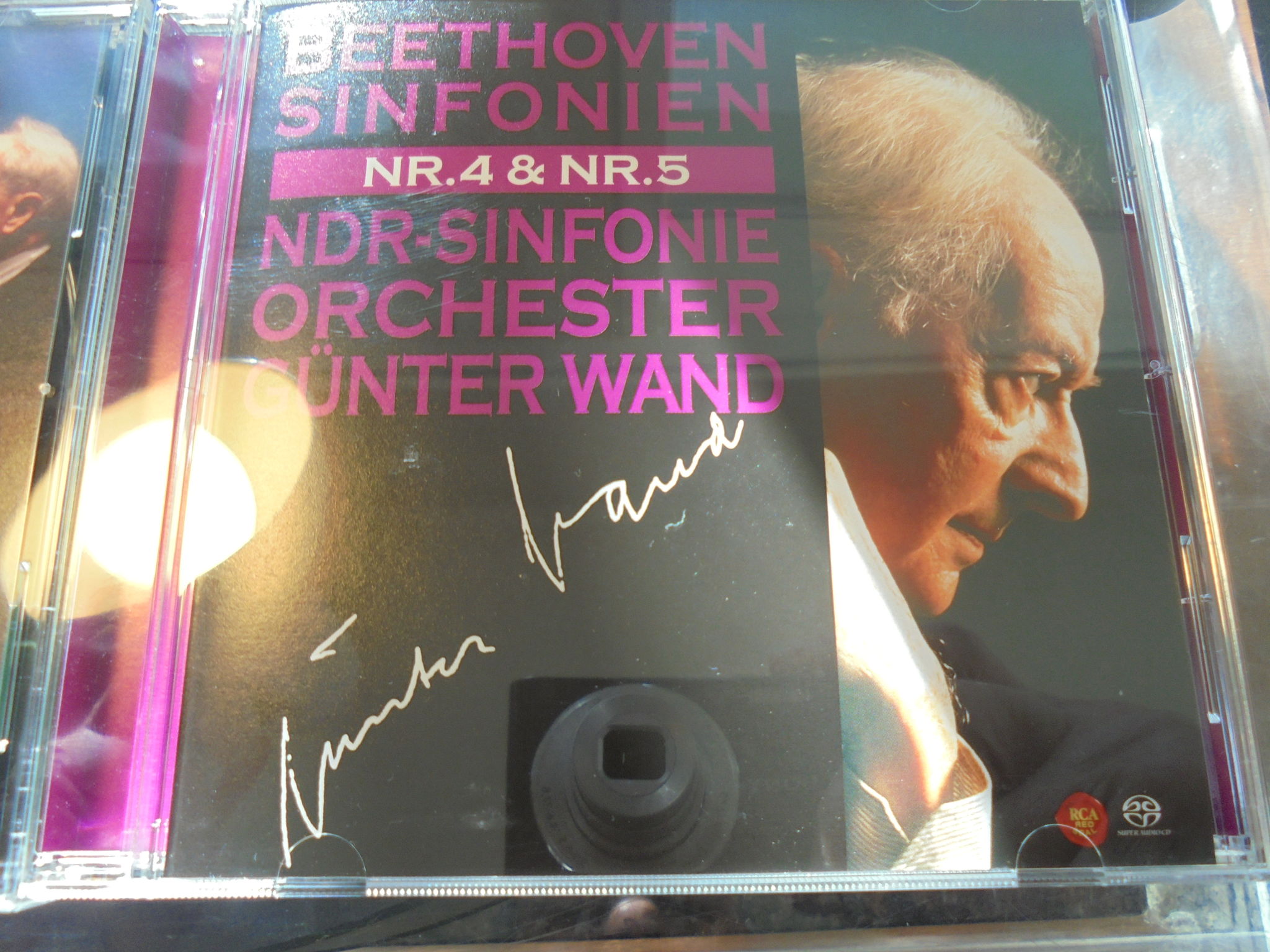 BEETHOVEN 9 SYMPHONIES GUNTER WAND 5 SACD DISC BOX SET 7