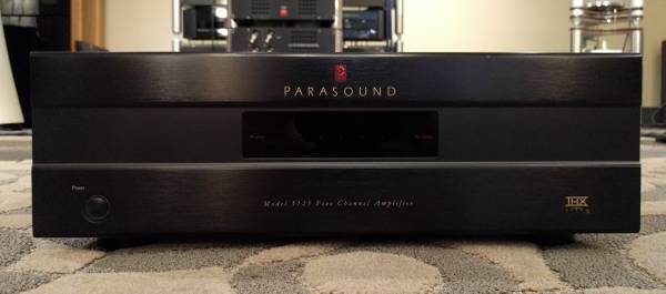 Parasound 5125 five channel power amp