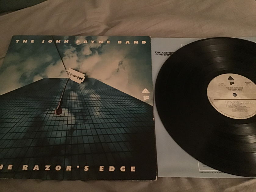 The John Payne Band Arista Freedom Records Promo LP The Razor’s Edge