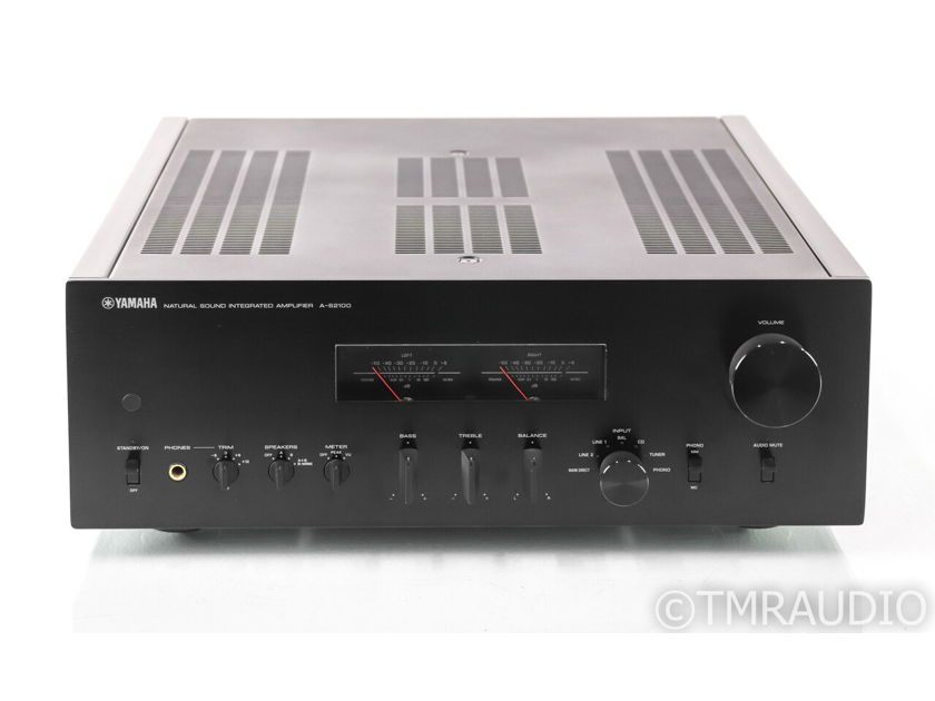 Yamaha A-S2100 Stereo Integrated Amplifier; AS2100; MM / MC Phono; Remote; Refurbished (29601)