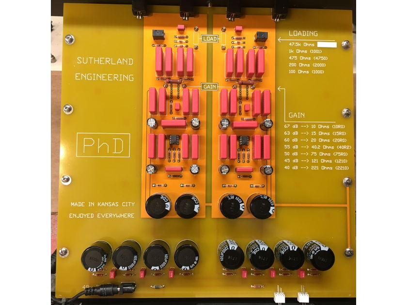 Sutherland Engineering PHD NEW UPGRADE Board and Power Supply LOOK