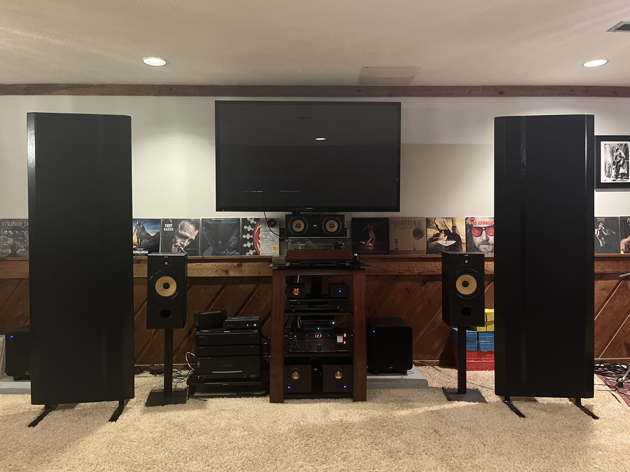 B&W (Bowers & Wilkins) DM-602 and LCR60 S3