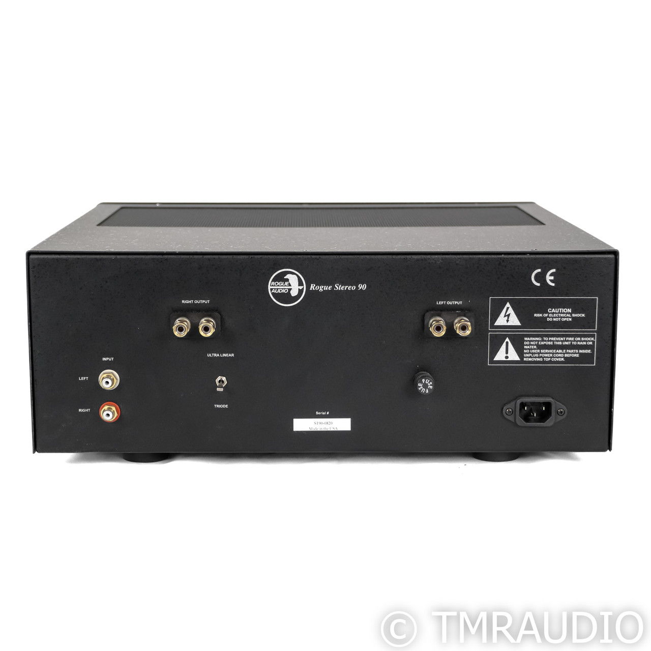 Rogue Audio Stereo 90 Tube Stereo Power Amplifier; Blac... 6
